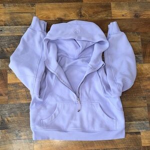 Lavender Lululemon Scuba Half-Zip Hoodie XS/S